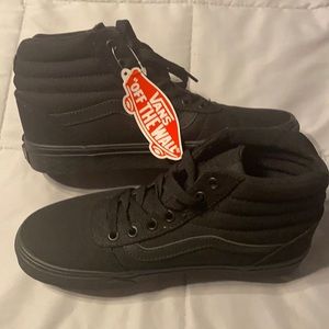 All Black HighTop VANS